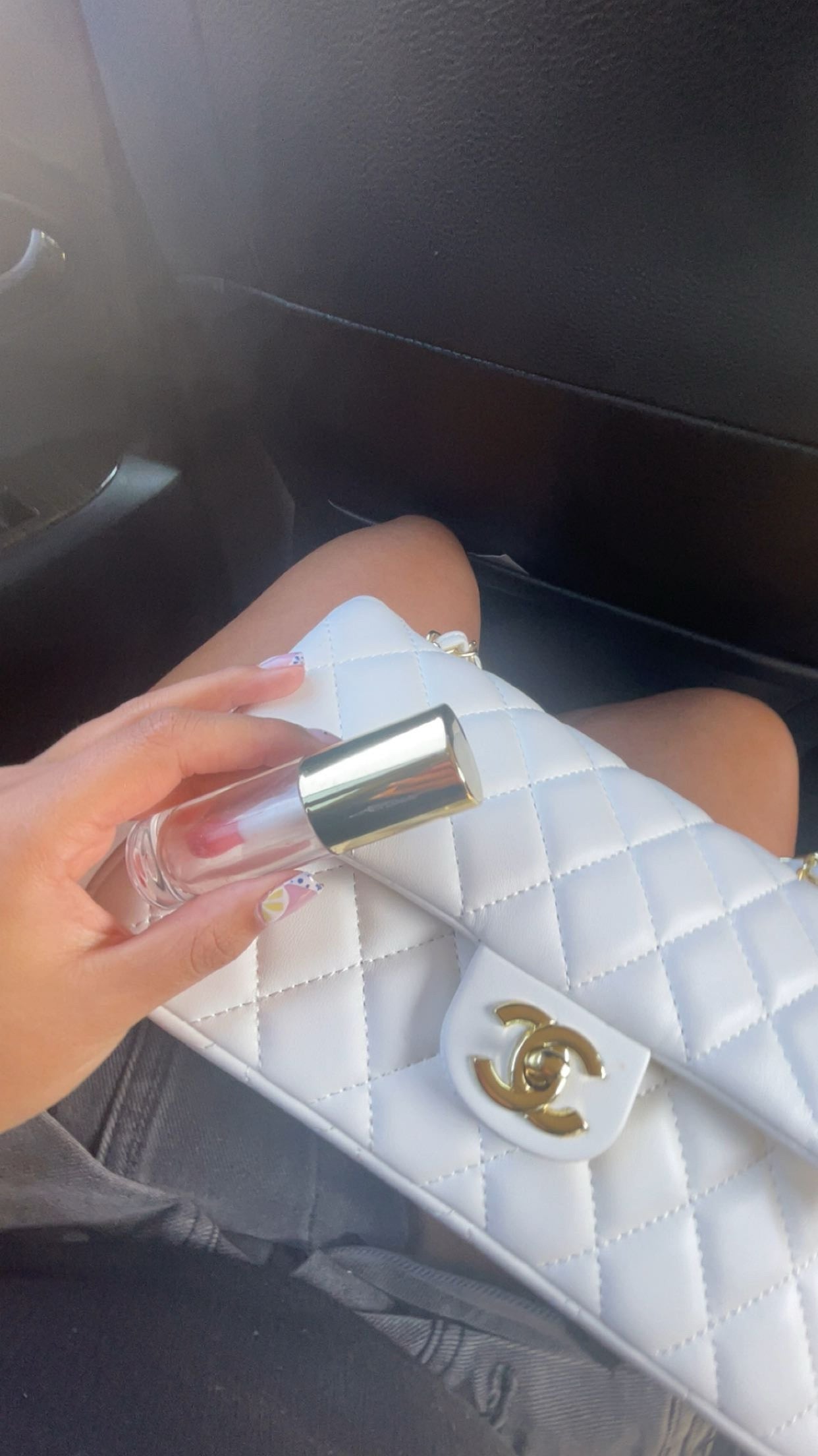 SPF lip oil