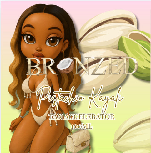 Kayali pistachio tanning accelerator